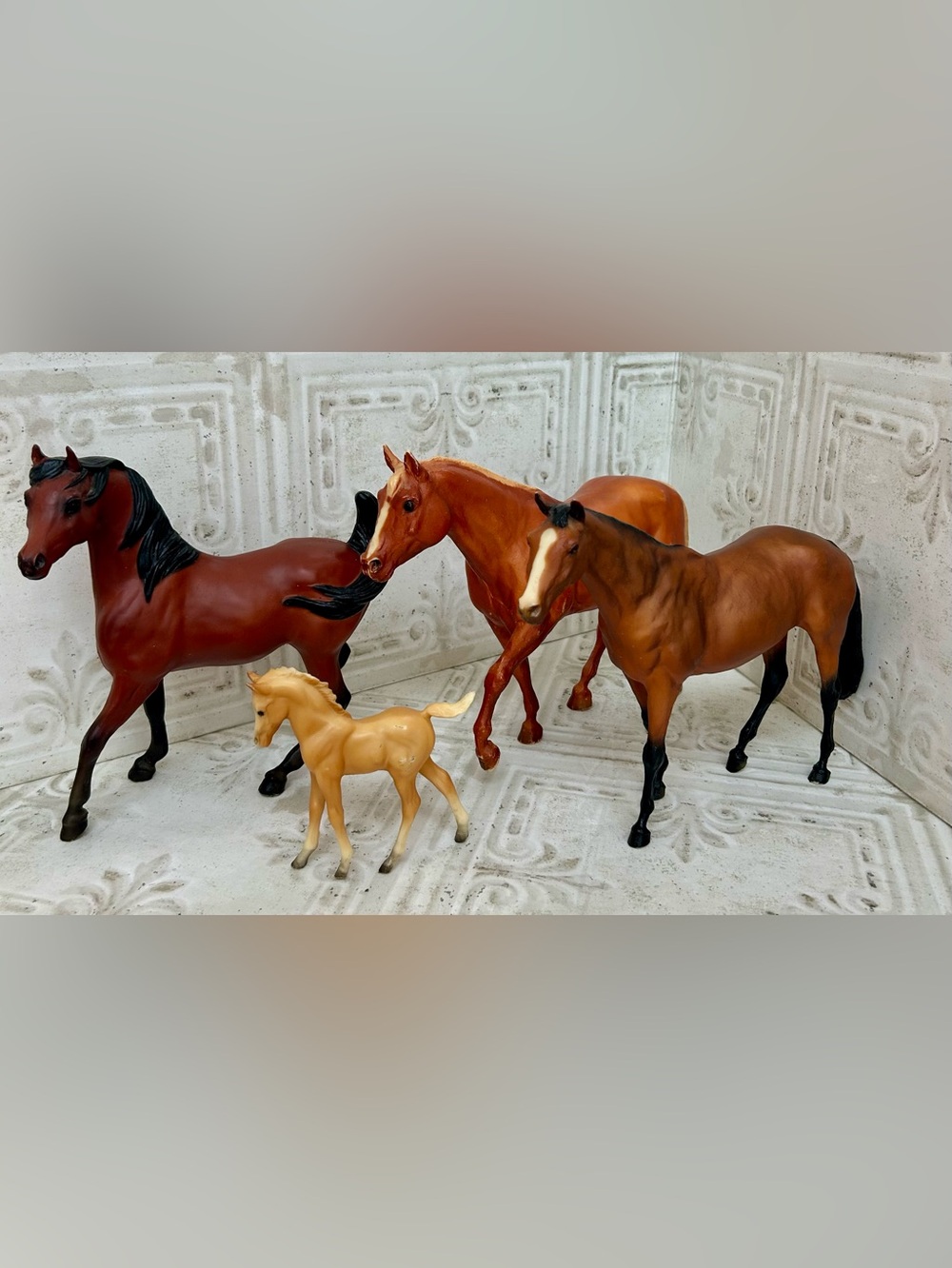 Vintage Lot of 4 Breyer Horses Marguerite Henry's Touch of Class  Arabian Foal